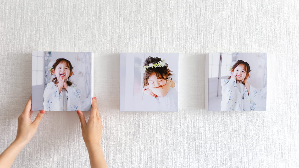 http://キャンバスフレーム｜子どもの写真や家族の思い出を飾れるフォトフレーム